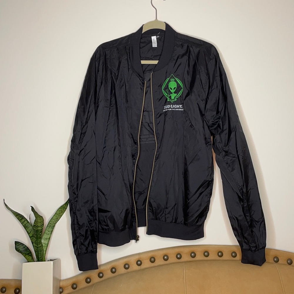 BUDLIGHT ALIEN BOMBER JACKET